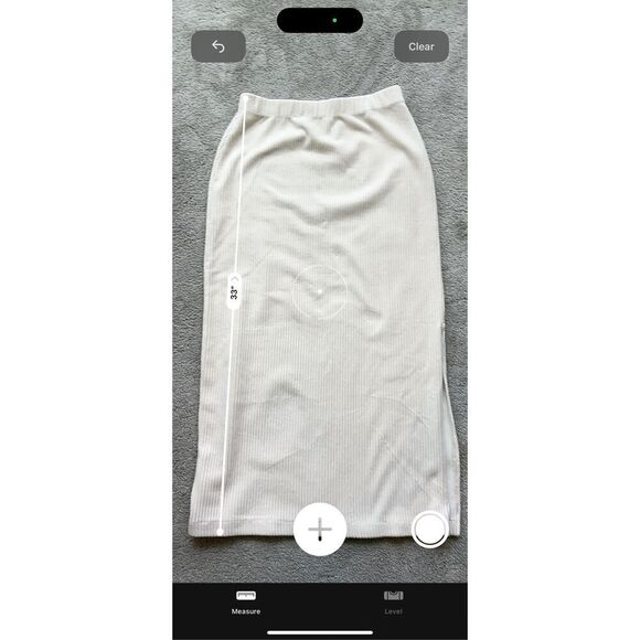 NWOT Free People Helen Ribbed Tube Midi Skirt, $118 Med A7 - Picture 5 of 7